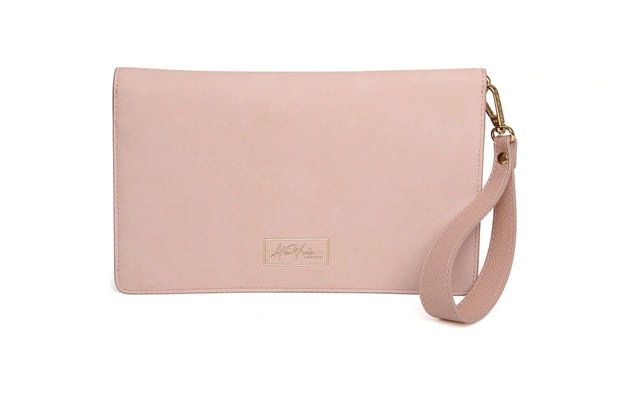 Alice Wheeler Pink Chelsea Clutch Handbag