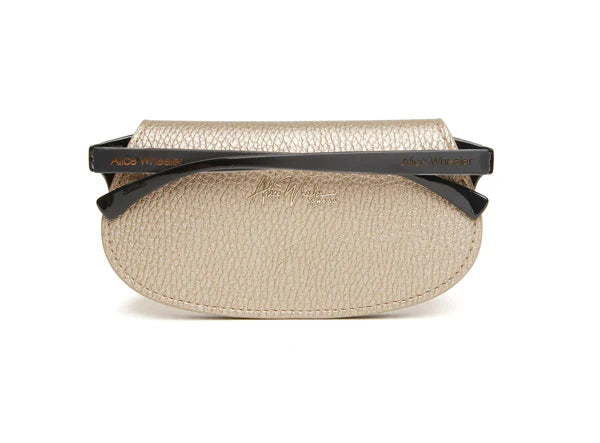 Alice Wheeler Bronze Print Glasses Case**