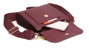 Alice Wheeler Berry Bloomsbury Cross Body Bag**