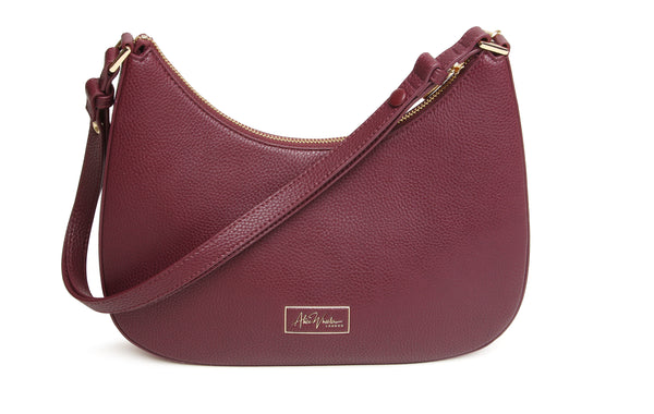 Alice Wheeler Berry Ascot Cross Body Bag**