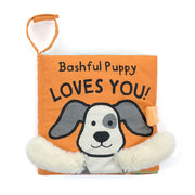 Jellycat Bashful Puppy Loves You Fabric Book