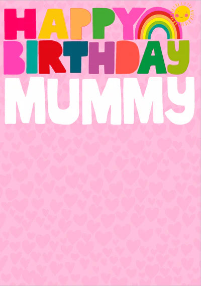 Paper Salad Mummy Birthday Card