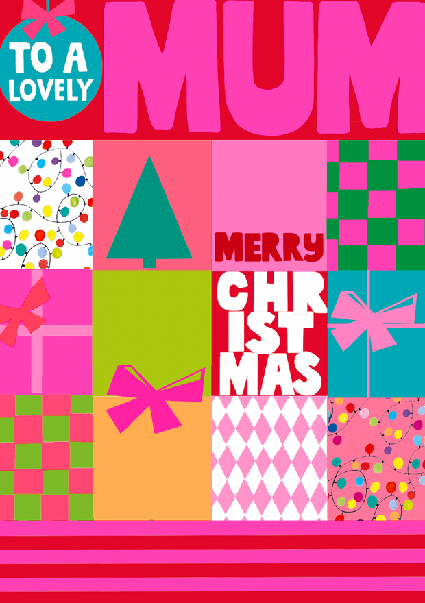 Papersalad Mum Christmas Card**