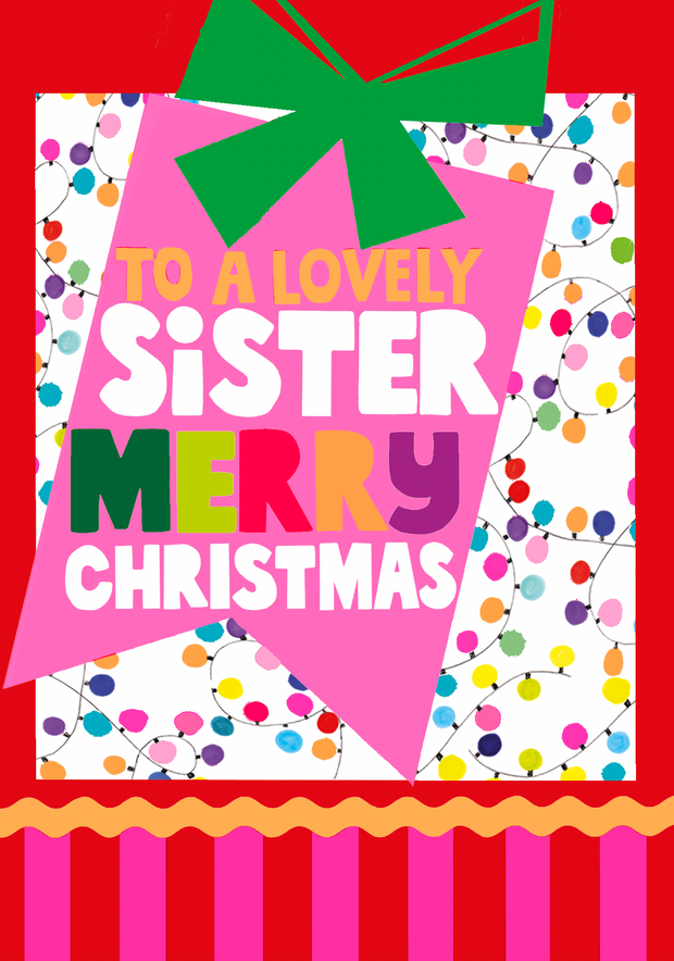 Papersalad Sister Christmas Card**