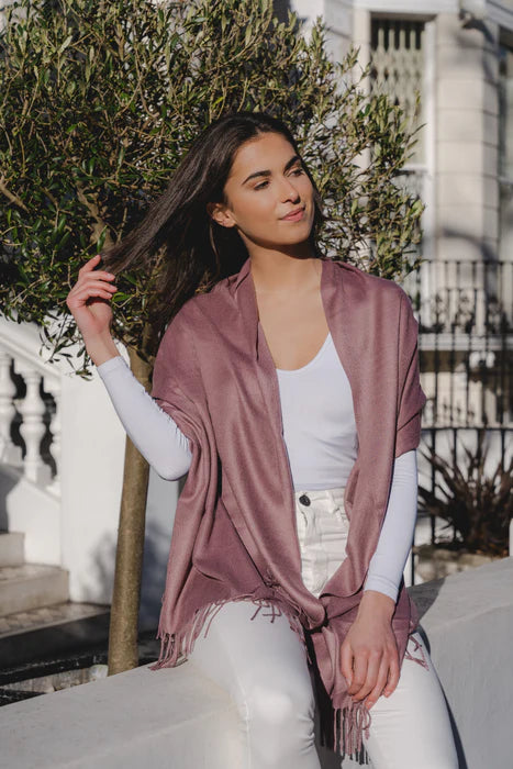 Accessories By Park Lane Faded Rose Scarf**