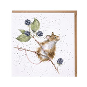 Wrendale 'Brambles' Mouse Blank Card*