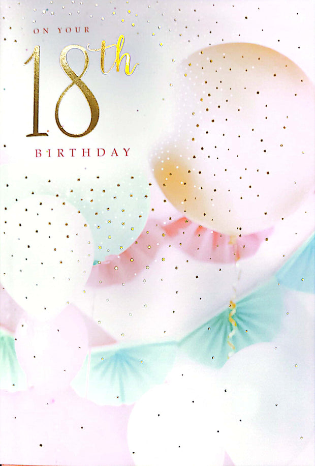 Hallmark 18th Birthday Card