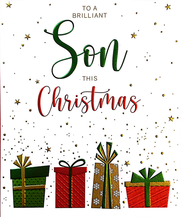 Cherry Orchard Son Christmas Card