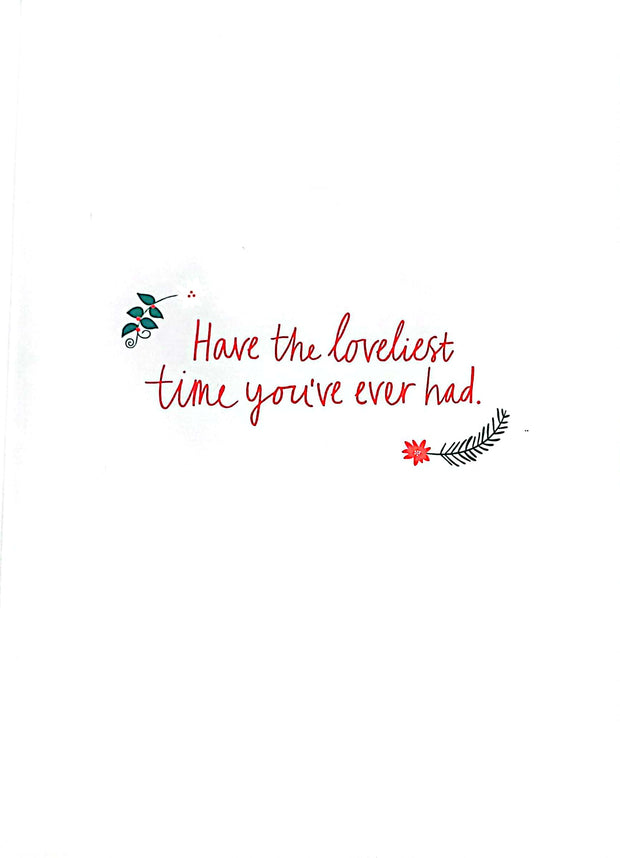 Hallmark Mum & Dad Christmas Card