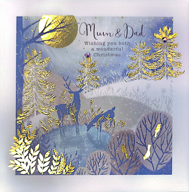 Rachel Ellen Mum & Dad Christmas Card