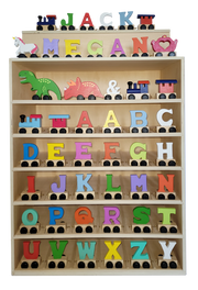 Ryan Town Coloured Wooden Alphabet Figures