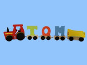 Ryan Town Coloured Wooden Alphabet Figures