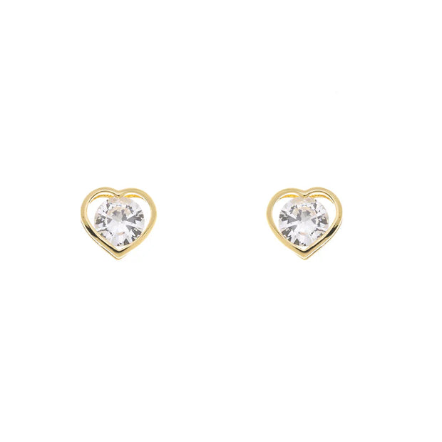 Heart Sensitive Earrings**