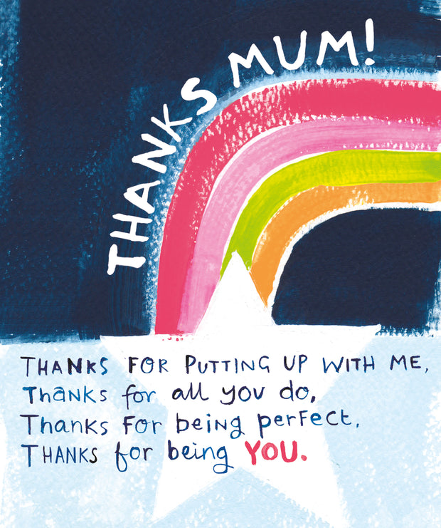 Paper Salad Mum Mother's Day Card