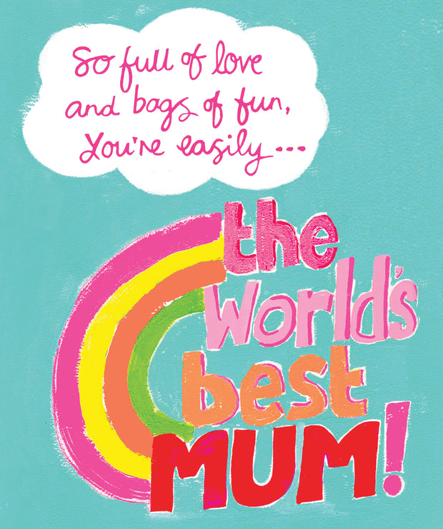 Paper Salad Mum Mother's Day Card