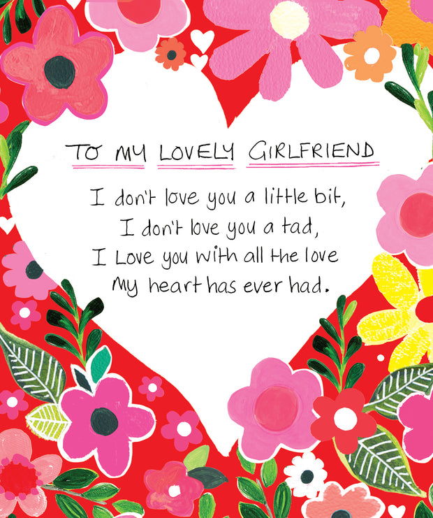 Paper Salad Girlfriend Valentine's Day Card