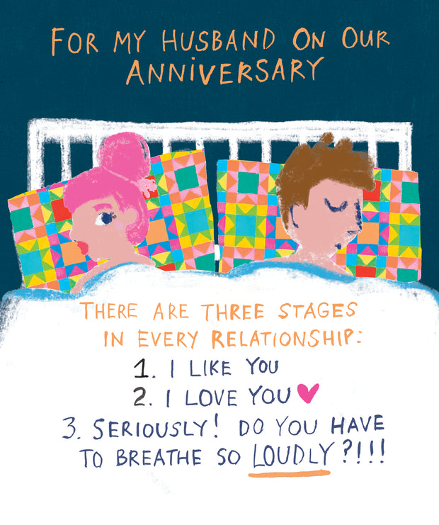 Papersalad Husband Anniversary Card*