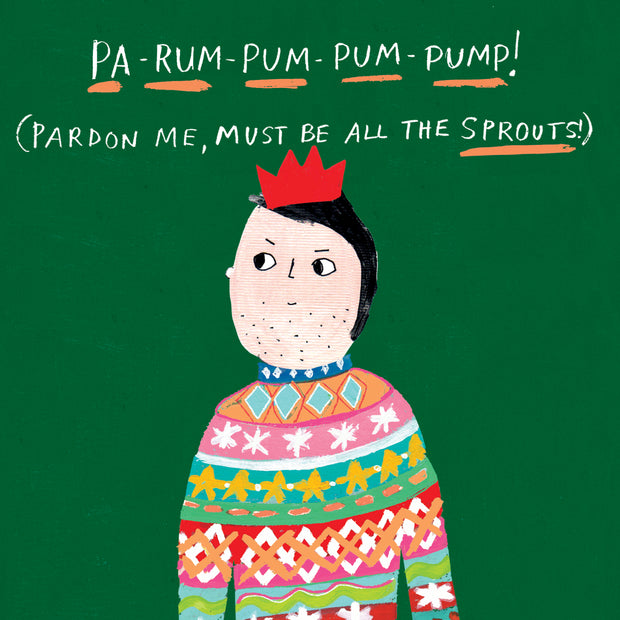 Papersalad Humour Christmas Card**