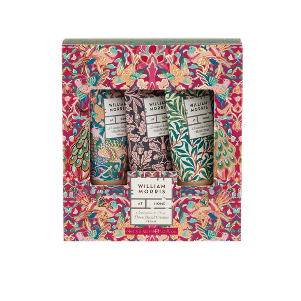 Heathcote & Ivory William Morris At Home Peacock & Bird Three Hand Creams