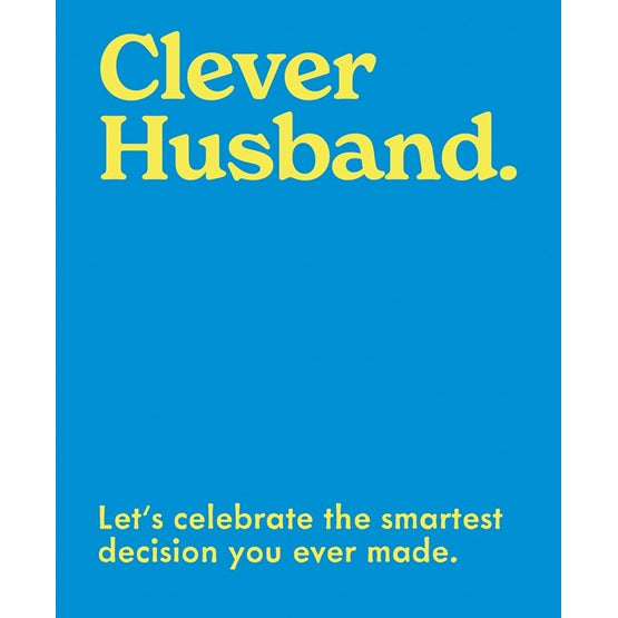 Mint Husband Humour Card*