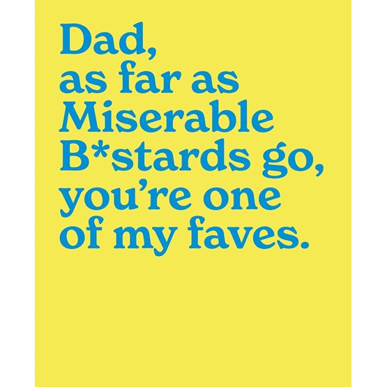 Mint Dad Birthday Humour Card*