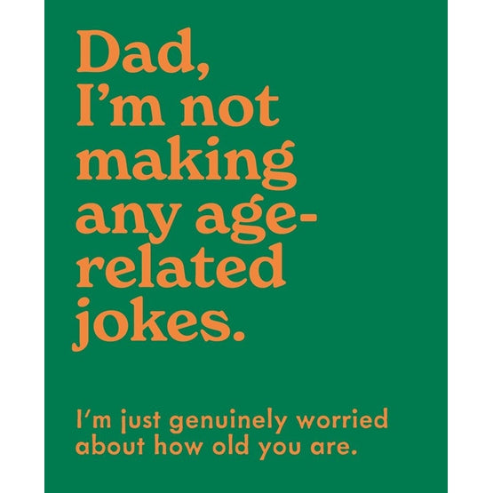 Mint Dad Birthday Humour Card*