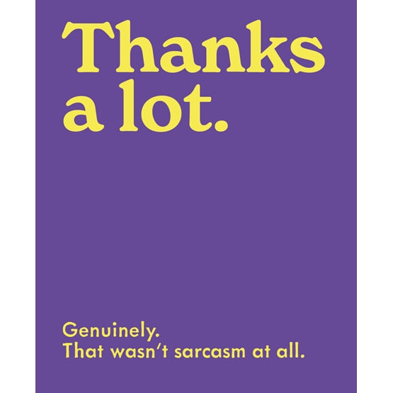 Mint Thank You Card*