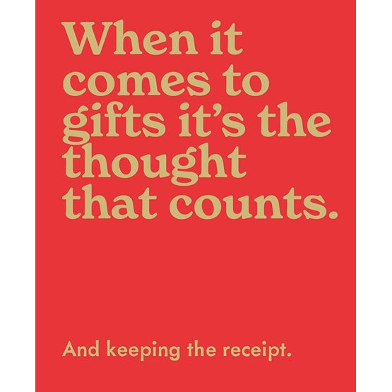 Mint Humour Christmas Card**