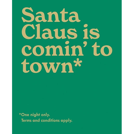 Mint Humour Christmas Card**