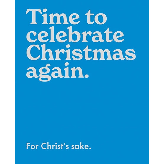 Mint Humour Christmas Card**