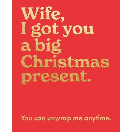 Mint Wife Christmas Card**