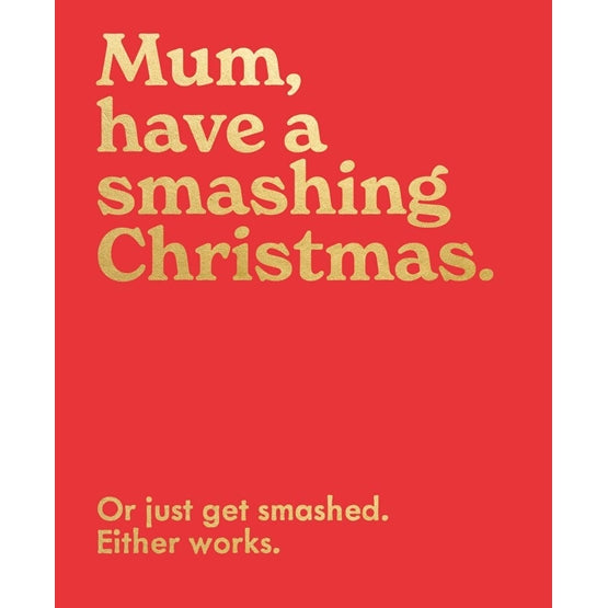 Mint Mum Christmas Card**