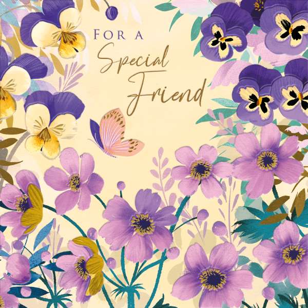 Noel Tatt Friend Blank Card