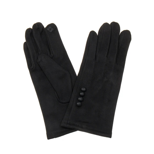 Raven Black Ladies Gloves**