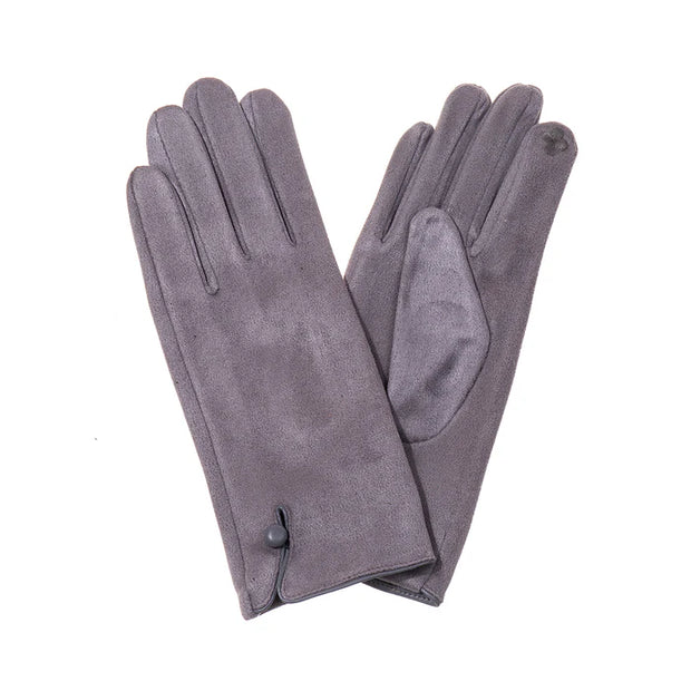Pebble Grey Ladies Gloves**