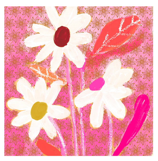 Papersalad Bright Floral Blank Card*