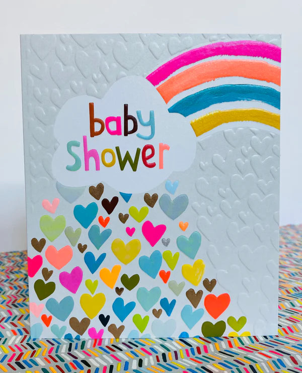 Paper Salad Baby Shower Card