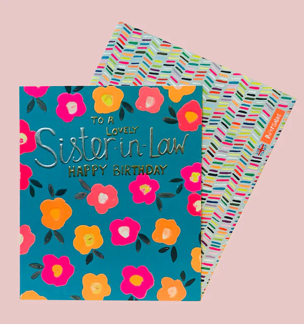 Paper Salad Sister-in-Law Birthday Card