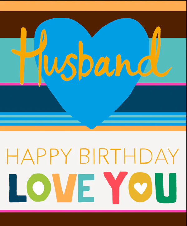 Paper Salad Husband Birthday Card*