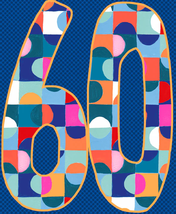 Papersalad 60th Birthday Card*