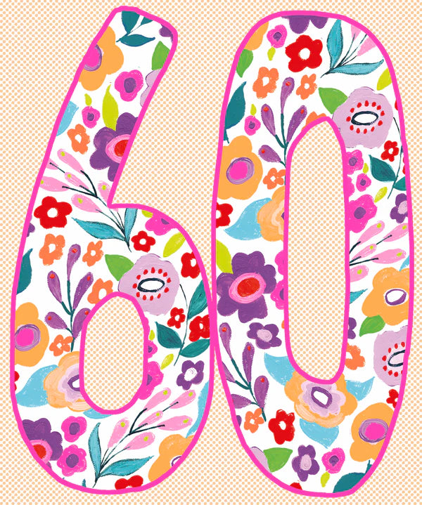 Papersalad 60th Birthday Card*