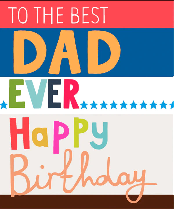 Papersalad Dad Birthday Card