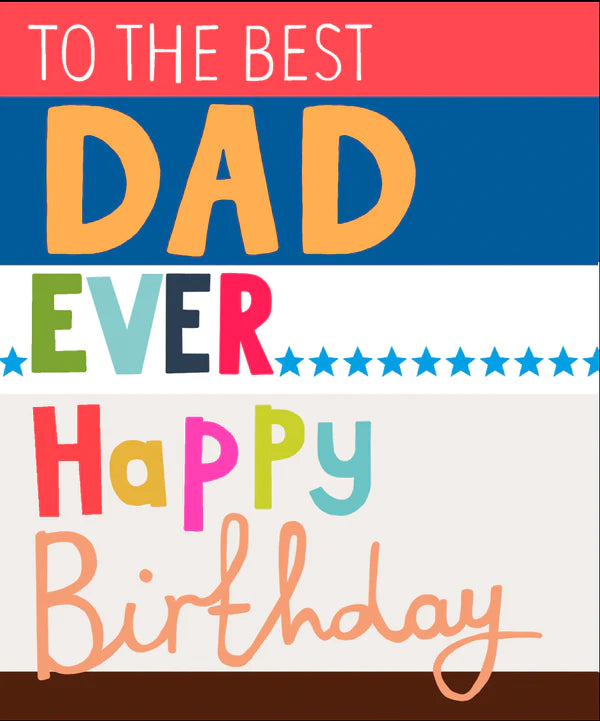 Papersalad Dad Birthday Card*