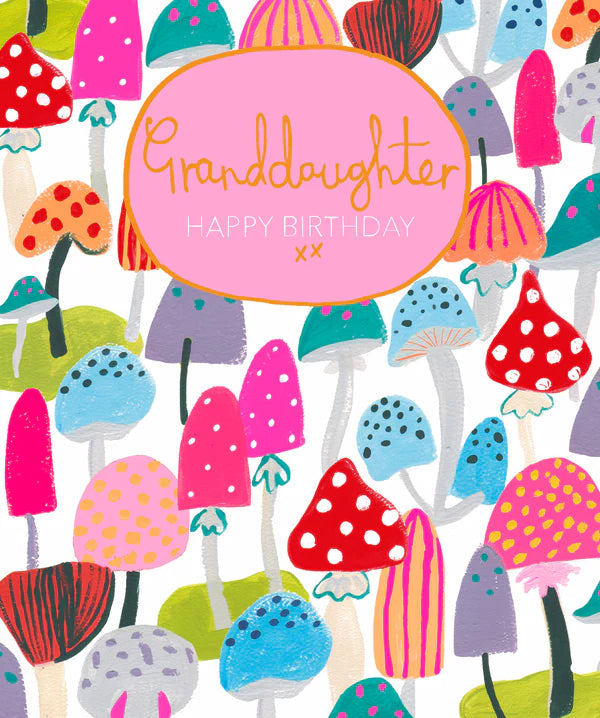 Papersalad Granddaughter Birthday Card*