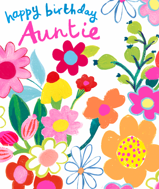 Paper Salad Auntie Birthday Card*