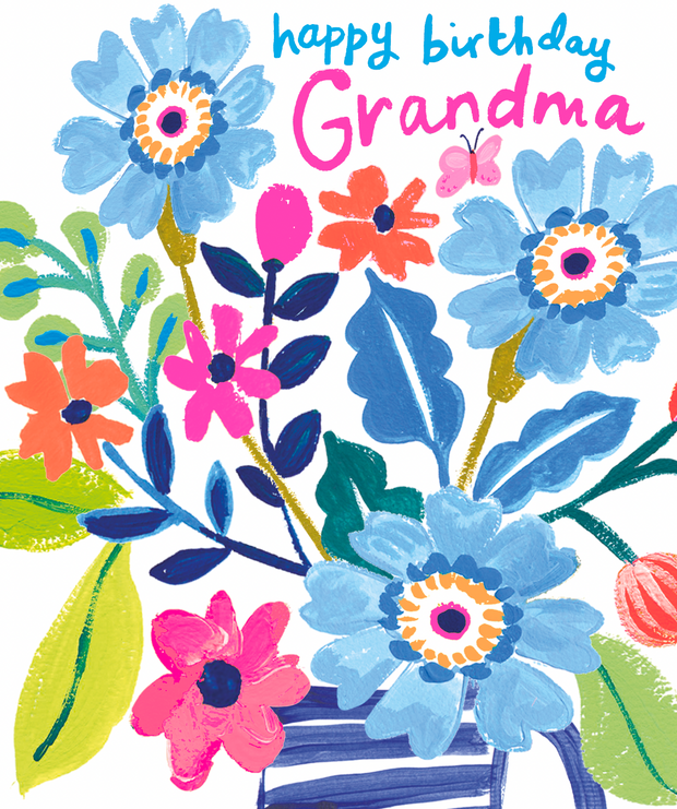 Paper Salad Grandma Birthday Card*