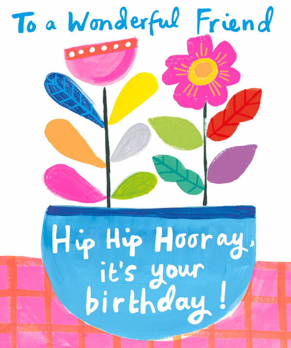 Paper Salad Wonderful Friend Birthday Card