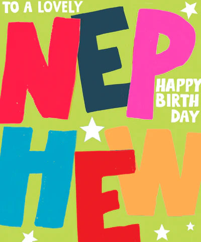 Papersalad Nephew Birthday Card*