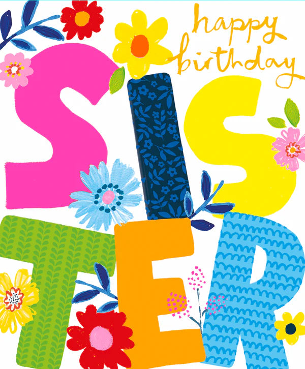 Paper Salad Sister Birthday Card*