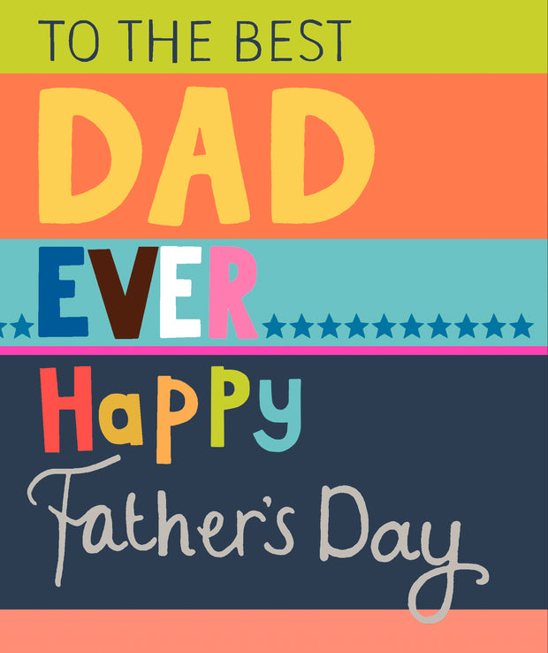 Paper Salad Dad Father's Day Card